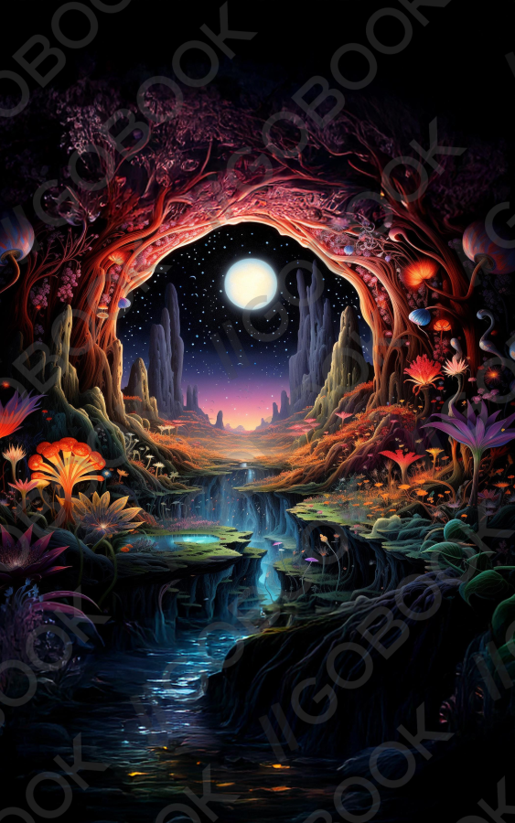 Moonlit Valley