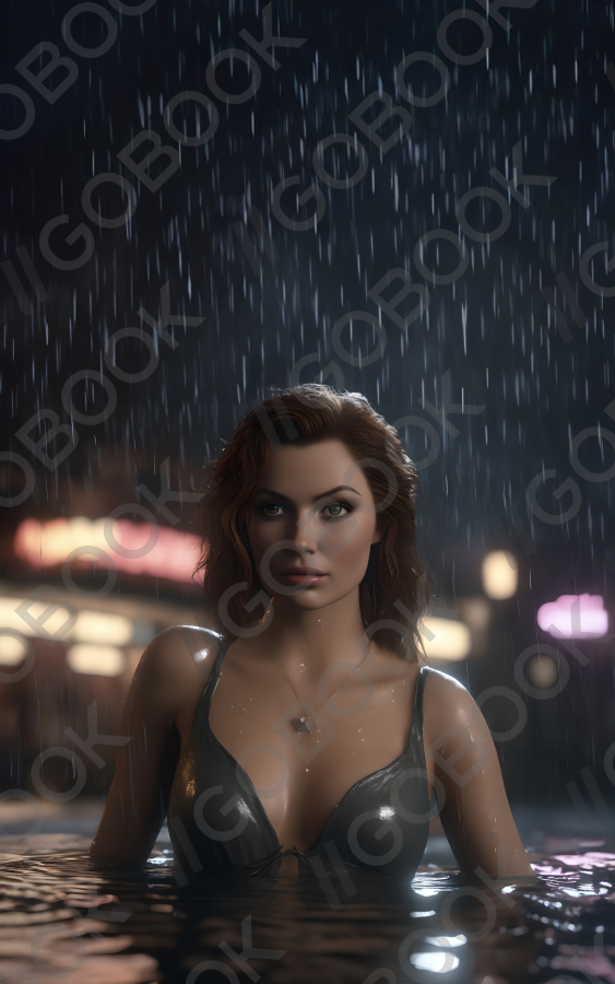 Reflection on a Rainy Night