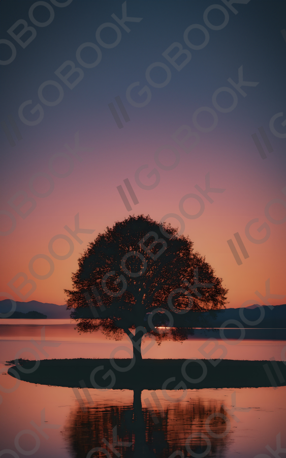 Reflection of a Solitary Tree