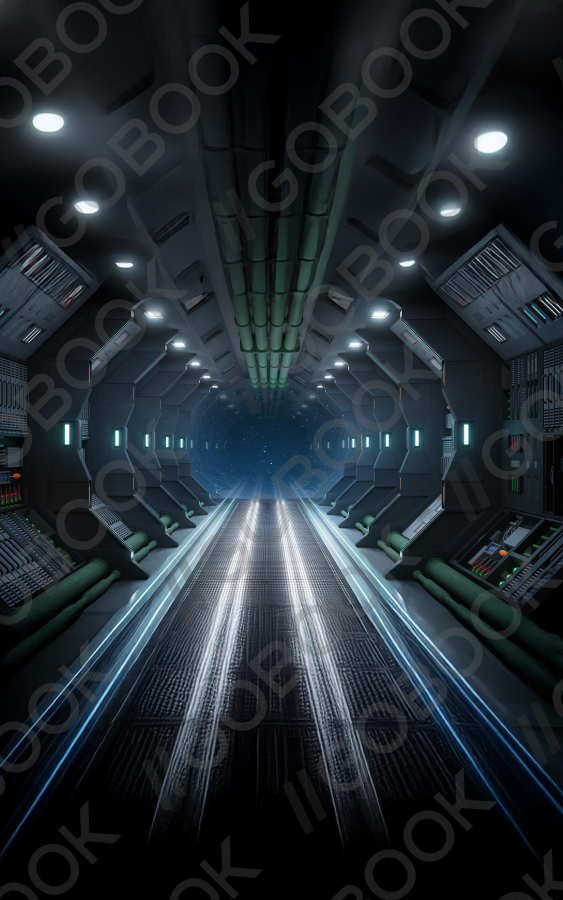Futuristic Space Corridor
