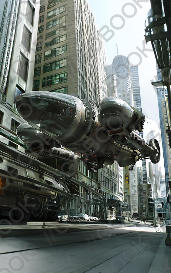 Futuristic Urban Flight