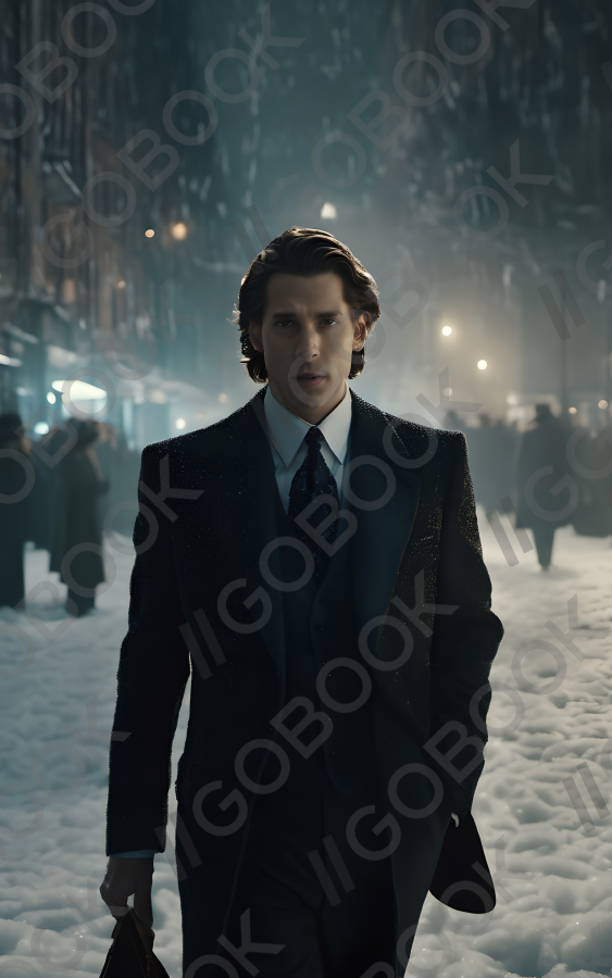 Black Winter Stroll