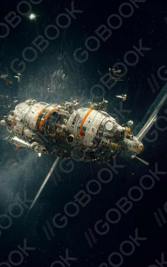 Futuristic Space Station