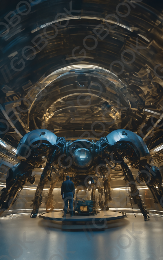 Futuristic Mechanical Spider