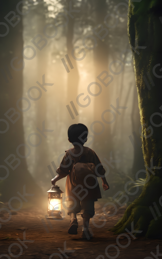 A Child's Lantern Journey