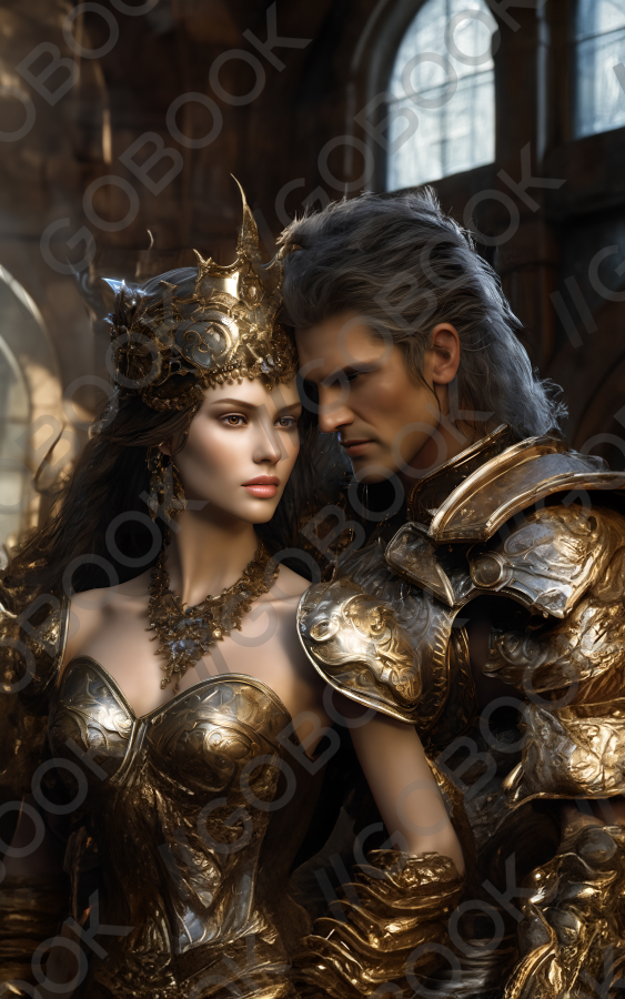 Golden Royal Embrace