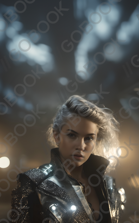 Futuristic Neon Rebel