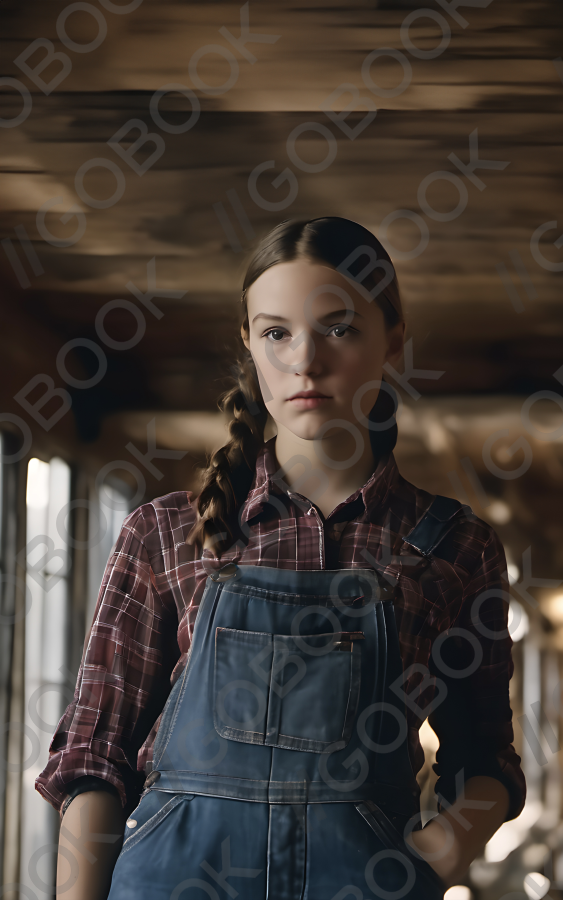 Portrait of a Farm Girl