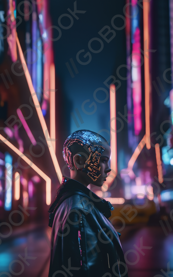 Neon Cyberpunk Dawn