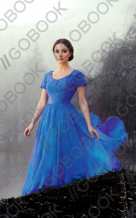 Ethereal Blue Elegance