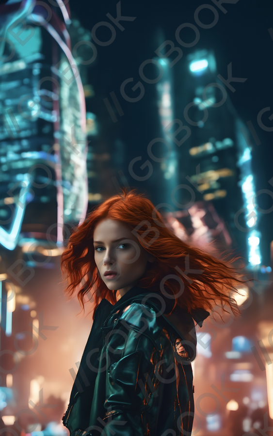 Neon City Watcher