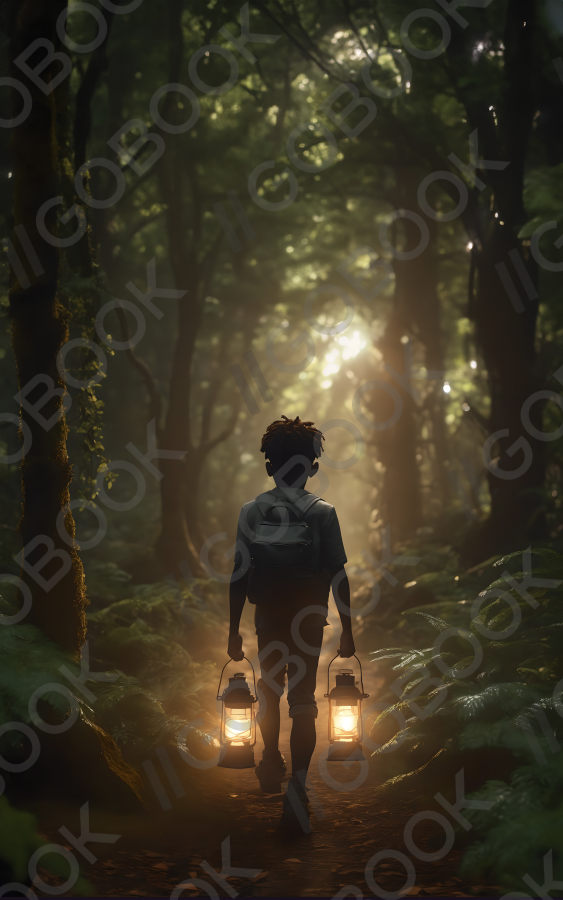 Journey of Light Through the Forest