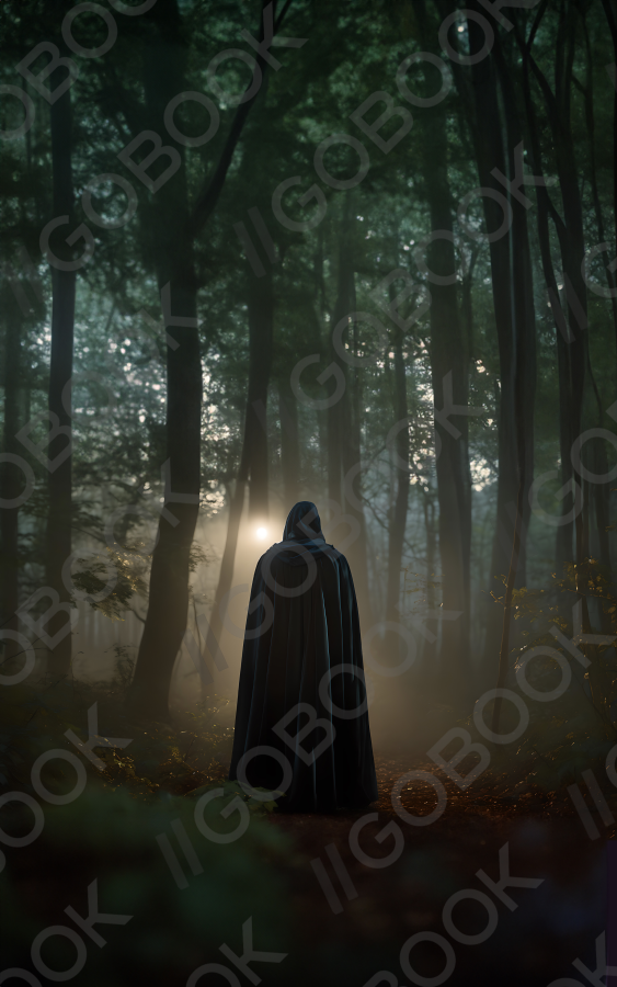 Mysterious Cloaked Traveler