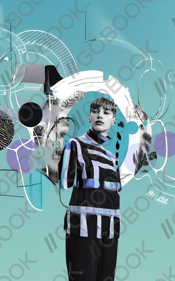 Abstract Futurist Portrait