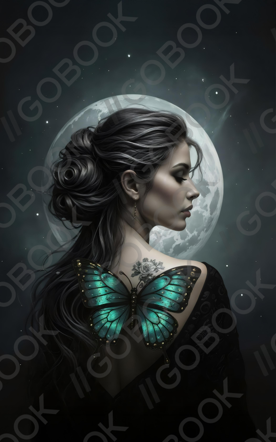 Moonlit Butterfly