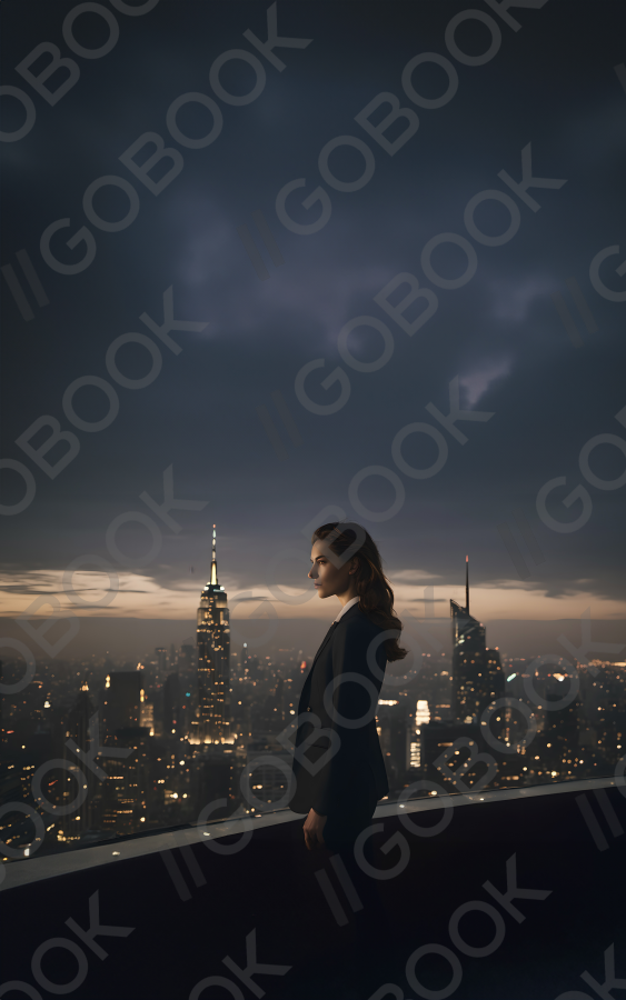 Urban Twilight Reflection