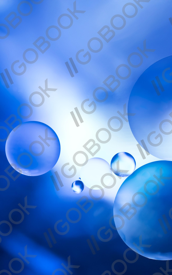 Ethereal Blue Spheres