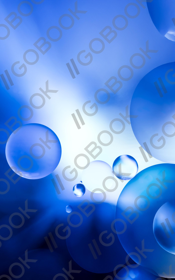 Ethereal Blue Spheres