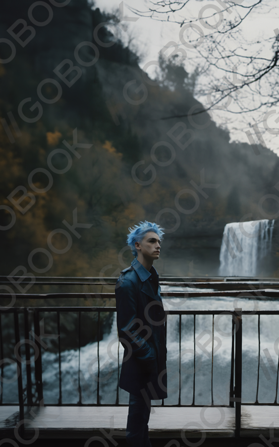 Blue-Haired Waterfall