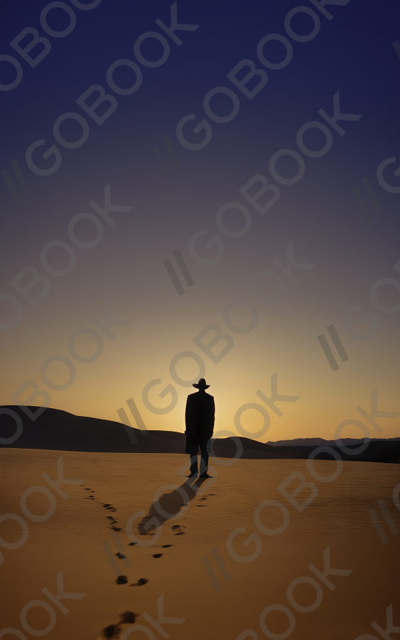 Desert Sunset Traveler