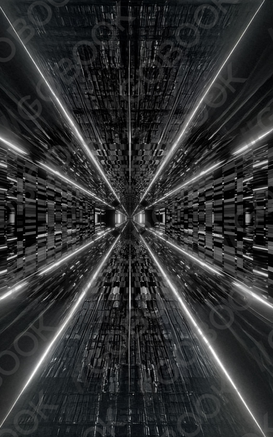 Futuristic Neon Tunnel
