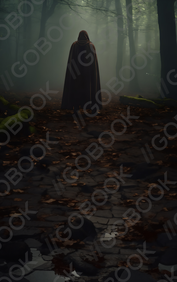 Shadowed Cloaked Traveler