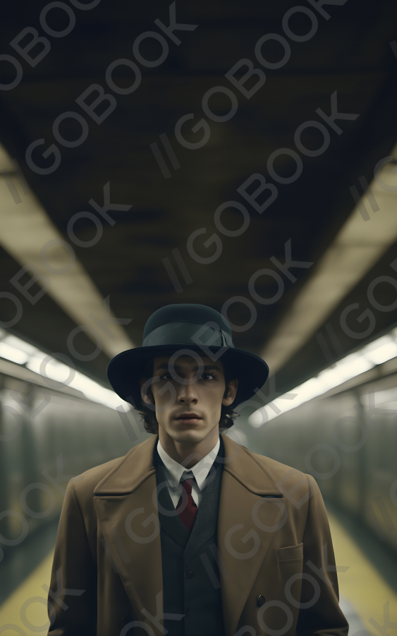 Vintage Film Noir Detective