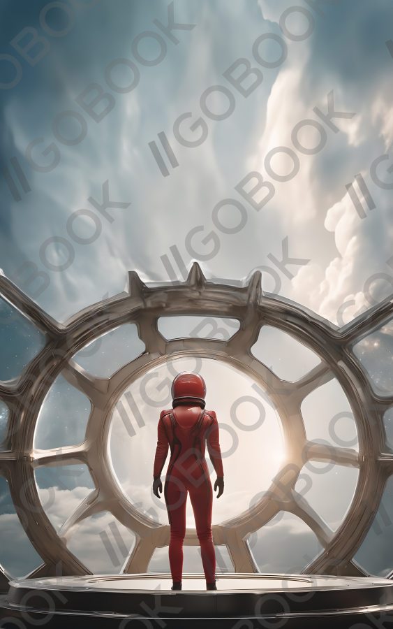 Astronaut's View Through the Portal