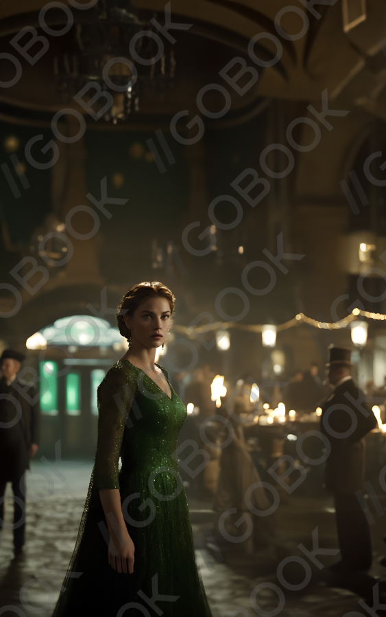 Green Night Beyond Time