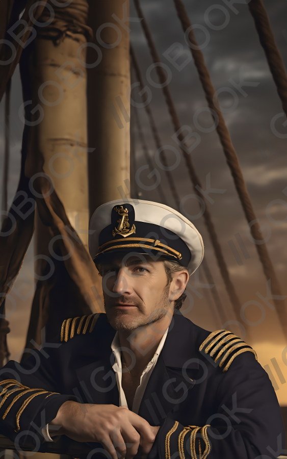 Portrait of a Sailor Captain
