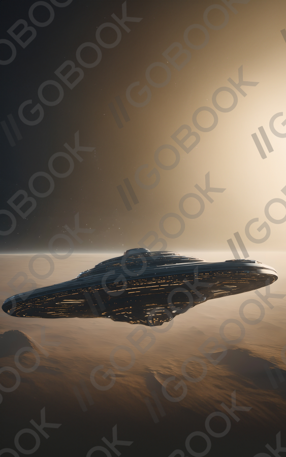 Silent Alien Spaceship