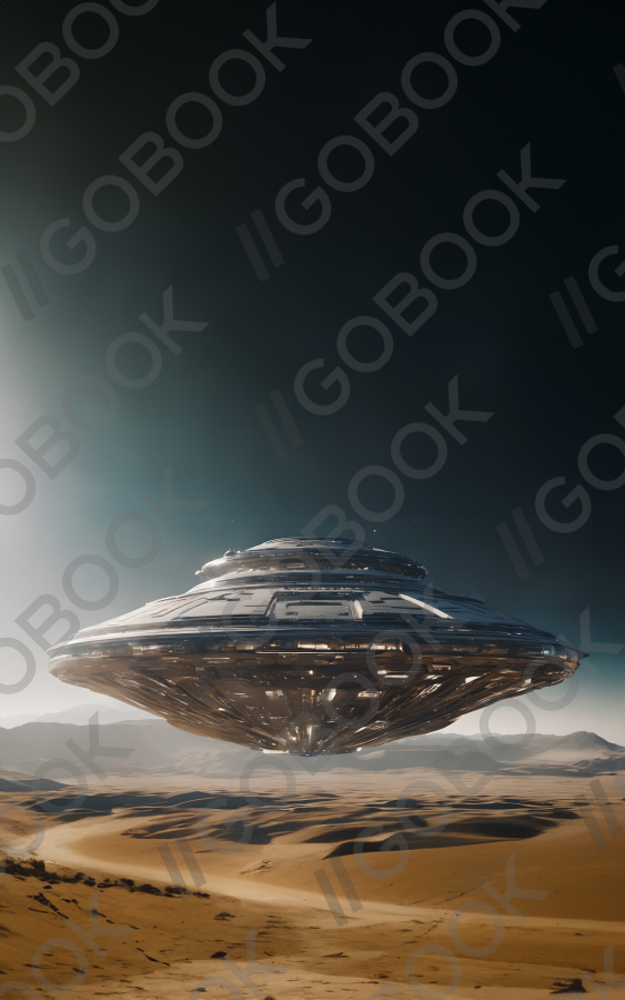 Spaceship in the Desert
