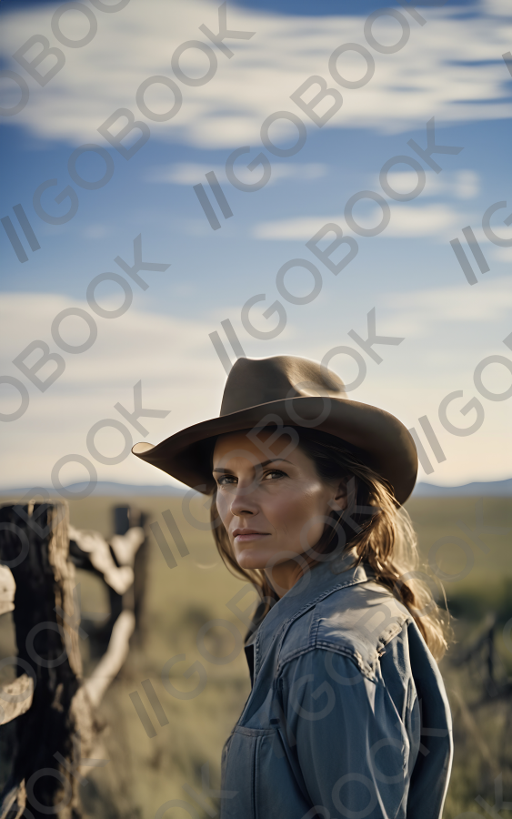 Steadfast Western Gaze