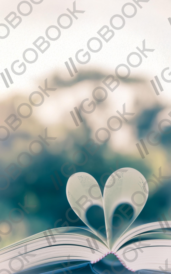 Heart of Book Pages