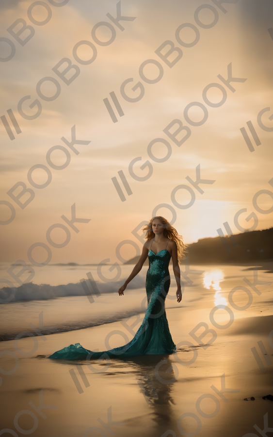 Elegance at Ocean Twilight
