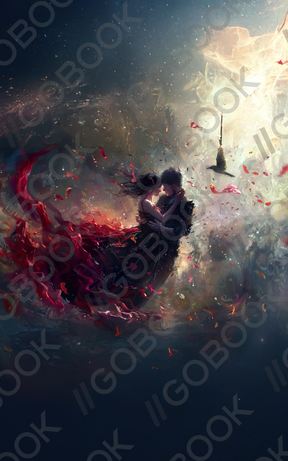 The Enchanted Lovers' Embrace