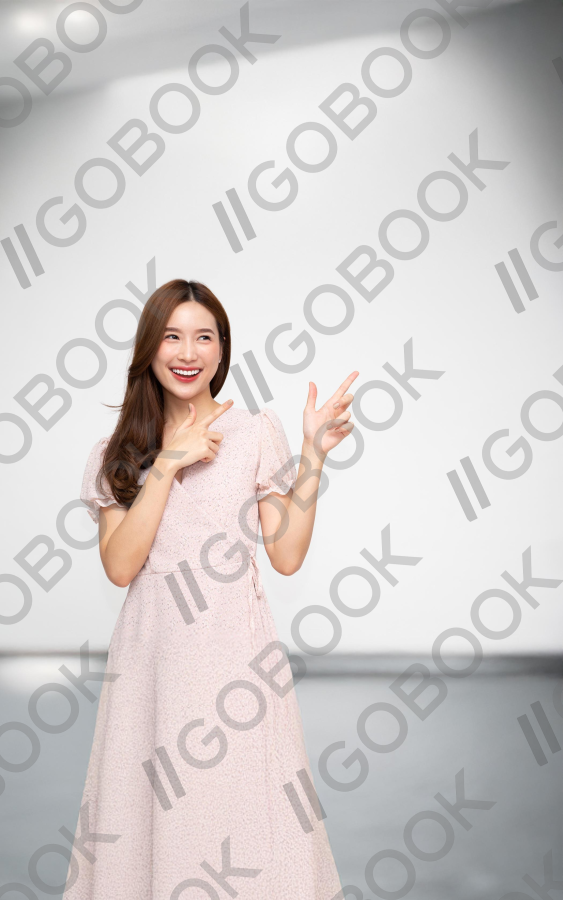 Cheerful Elegant Gesture