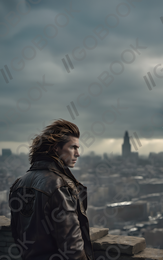Contemplative City Watcher