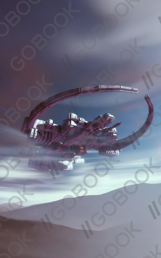 Futuristic Orbital Cruiser