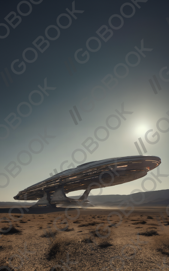 Desert Spaceship