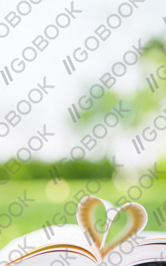 Book Pages Heart
