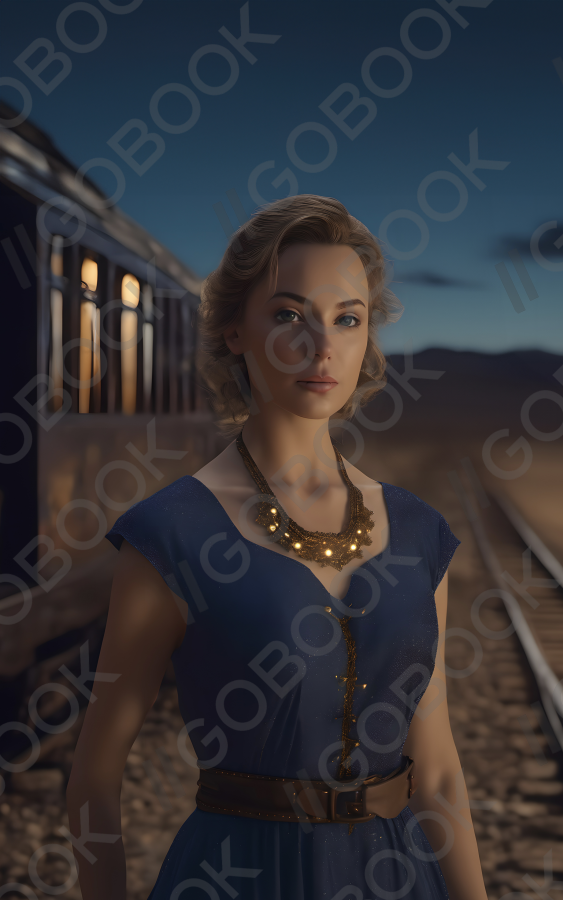 Woman by the Night Train