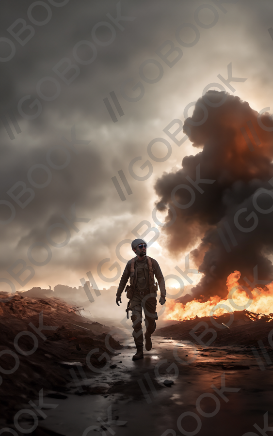 Soldier in the Flames