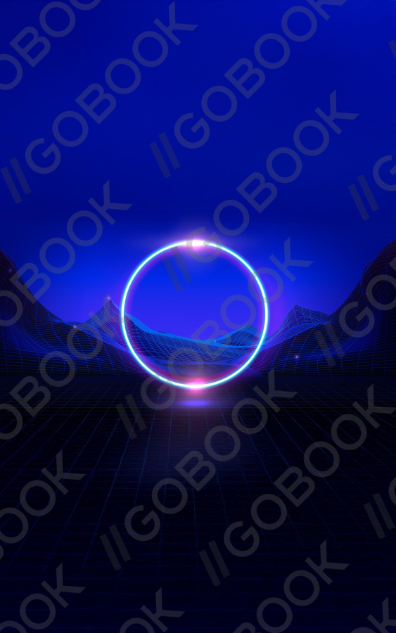 Neon Digital Horizon