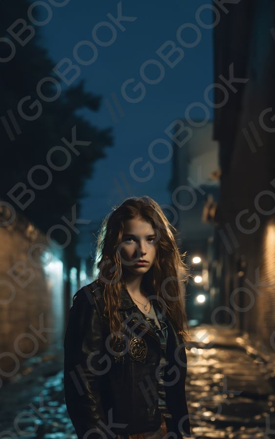 Midnight Street Gaze