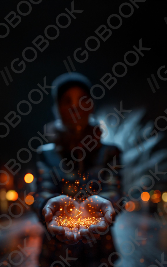 Shimmering Ember Hand
