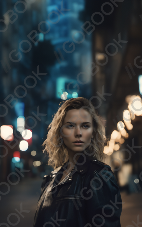 Urban Night Portrait