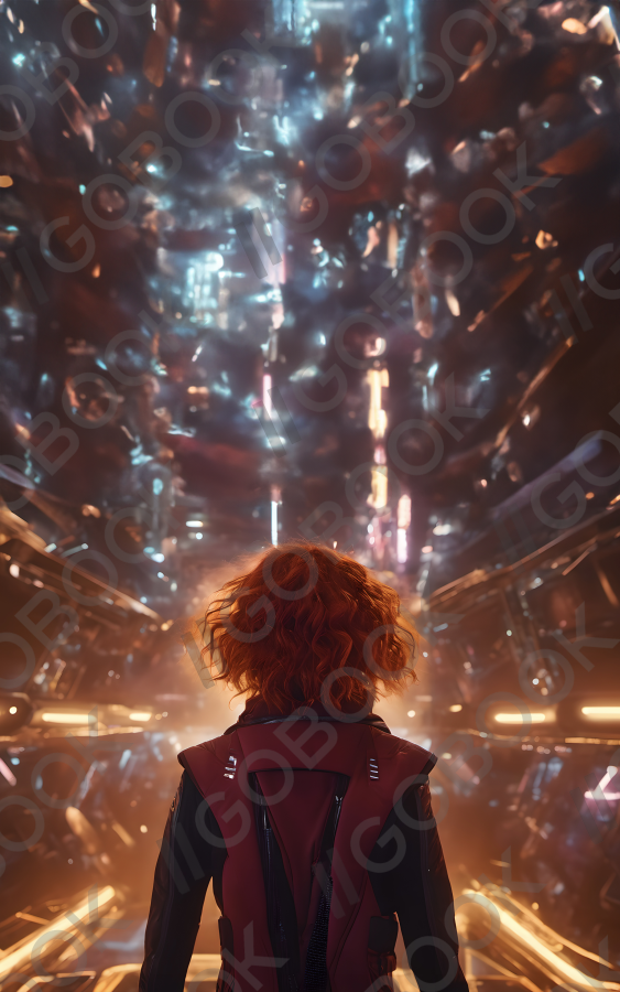Futuristic Neon Corridor