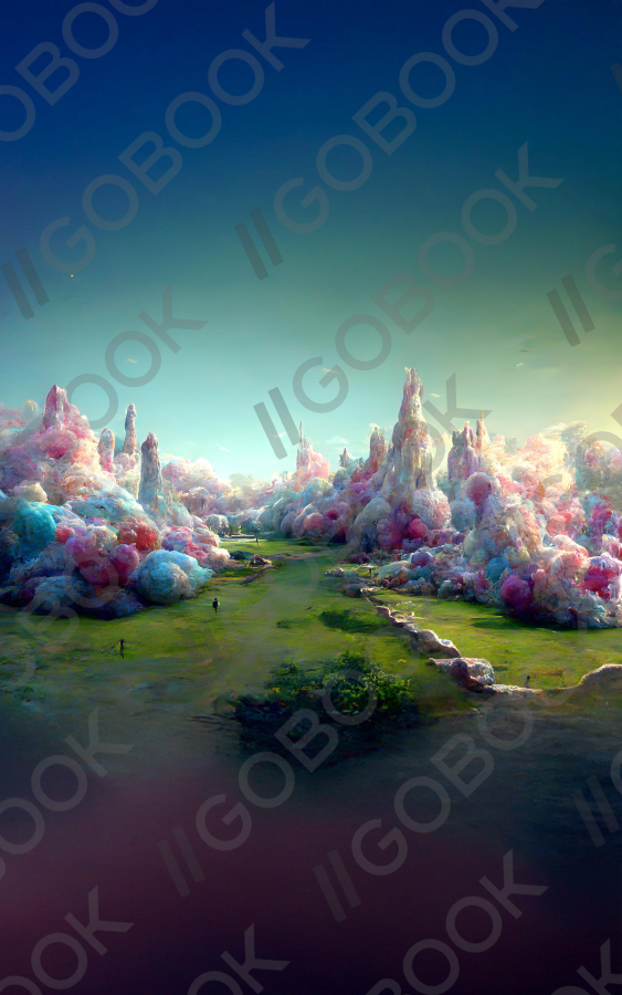 Marshmallow Landscape
