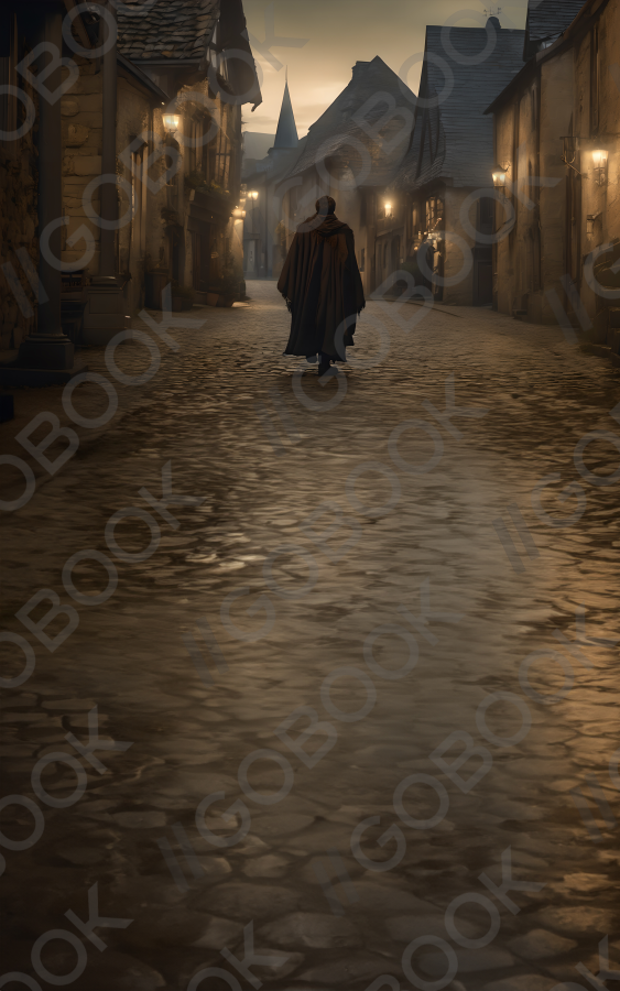Twilight-Cloaked Traveler